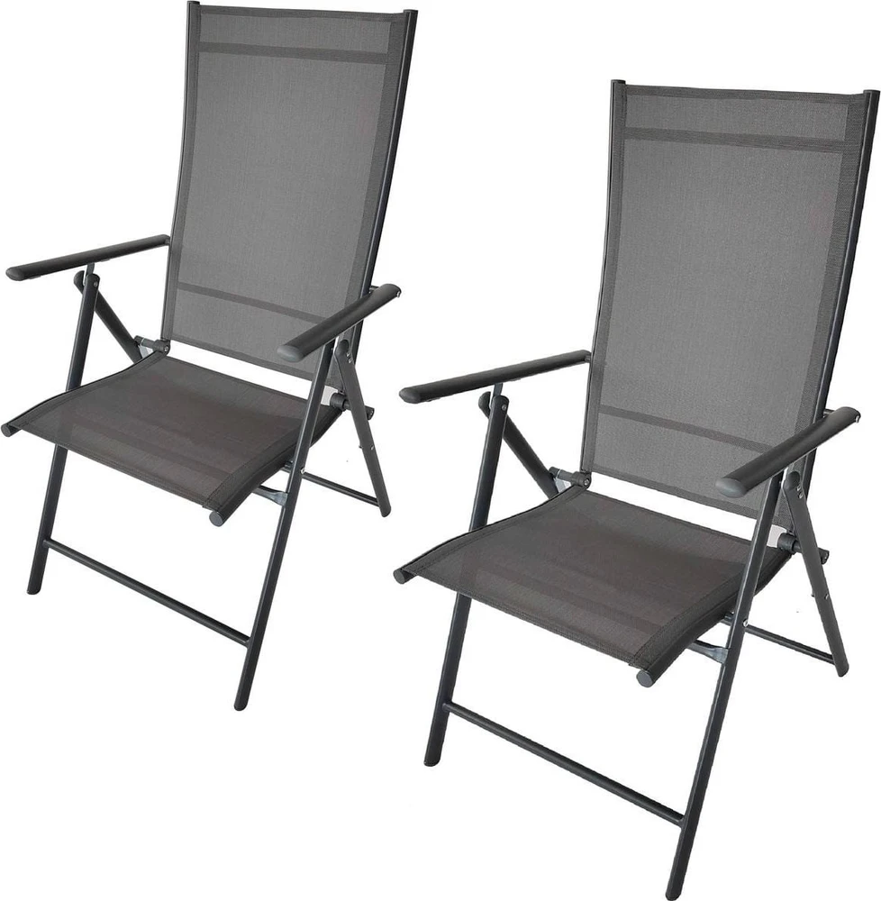 Saska Garden SODO KĖDĖ 57x68x106CM 2xTEXTLINE 7 PADĖČIŲ RINKINYS 2VNT. 1065014