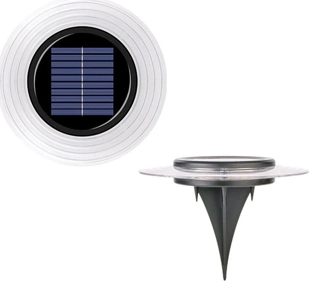 Saska Garden Saulės diskinė LED lempa, 28 LED
