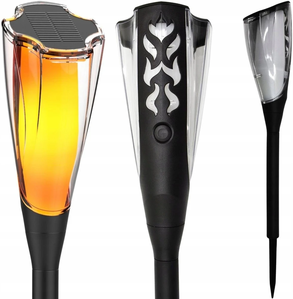 Saska Garden SAULĖS ENERGIJOS LED ŠVIESTUVAS FAKELAS 7,5×7,5x65CM 1077451