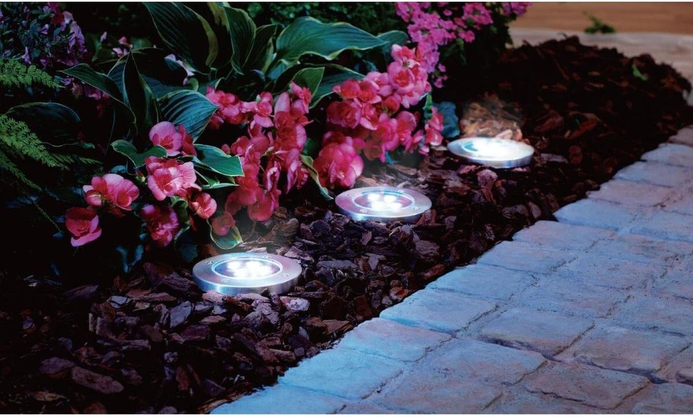 Saska Garden Saulės LED žibintai sodui, 4 vnt.