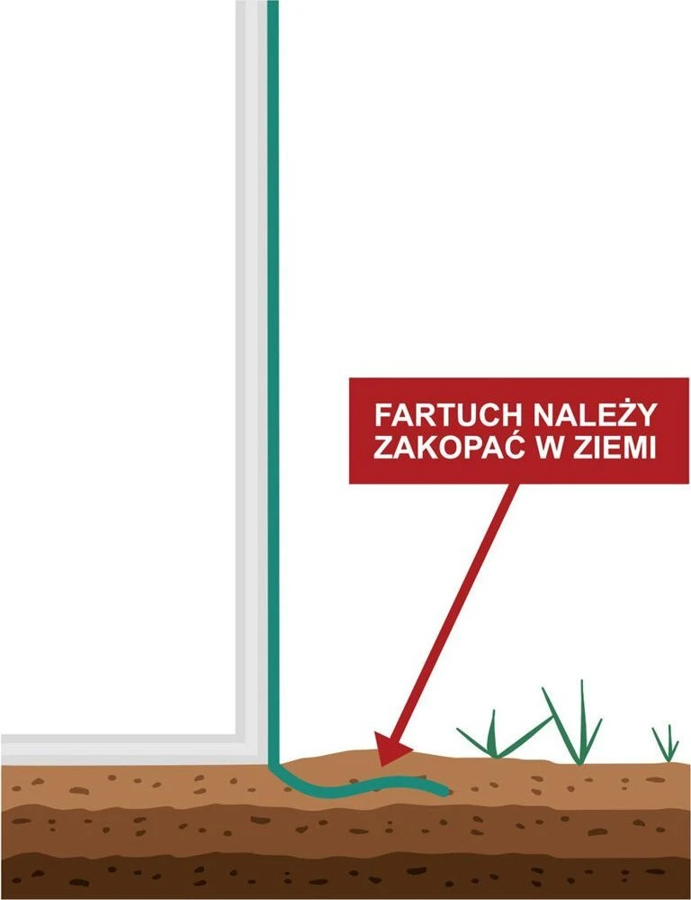 Saska Garden Šiltnamis pomidorams ir agurkams 200x77x168 cm