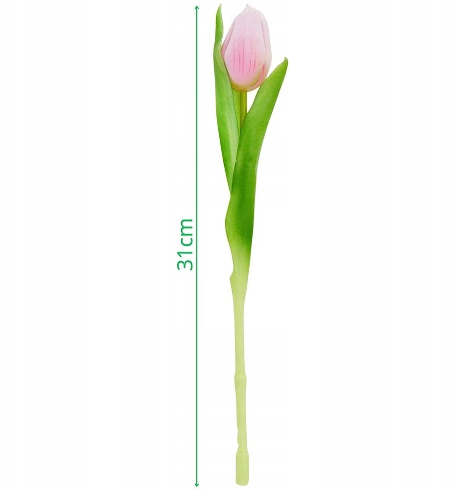 Saska Garden Dirbtinis rožinis tulpė 31 cm