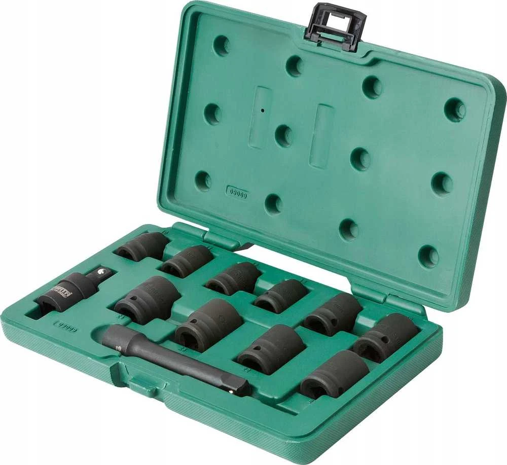 SATA 1/2 "IMPACT SOCET RINKINYS 12 vnt.