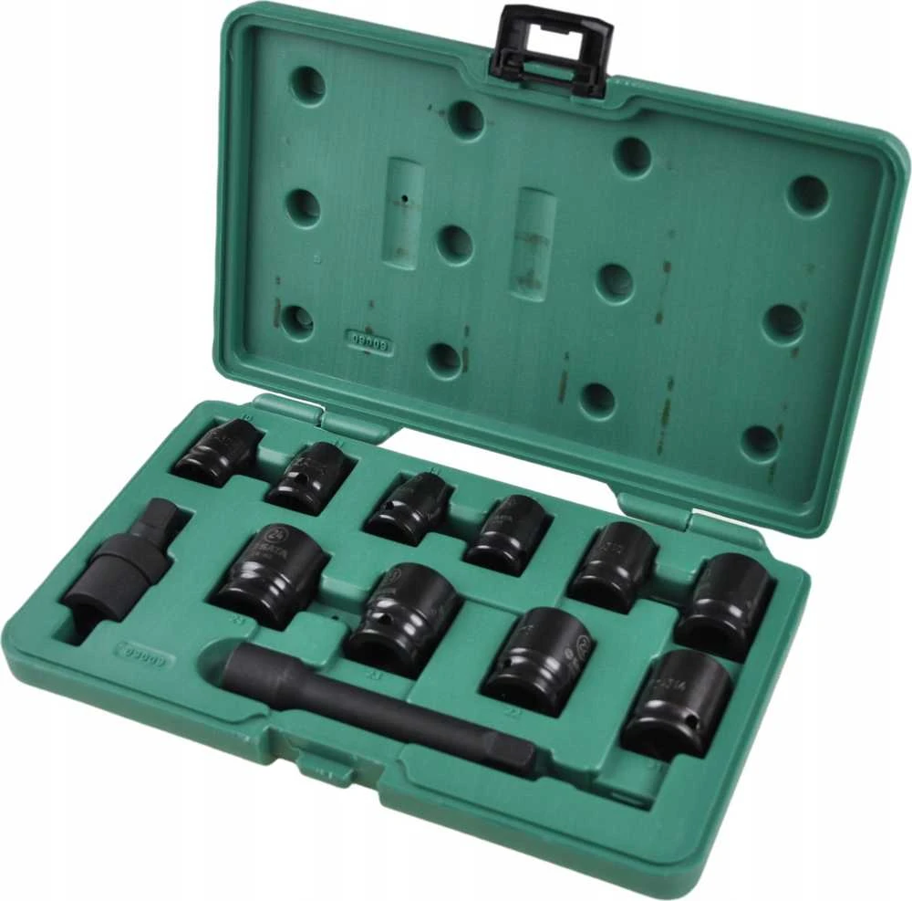SATA 1/2 "IMPACT SOCET RINKINYS 12 vnt.