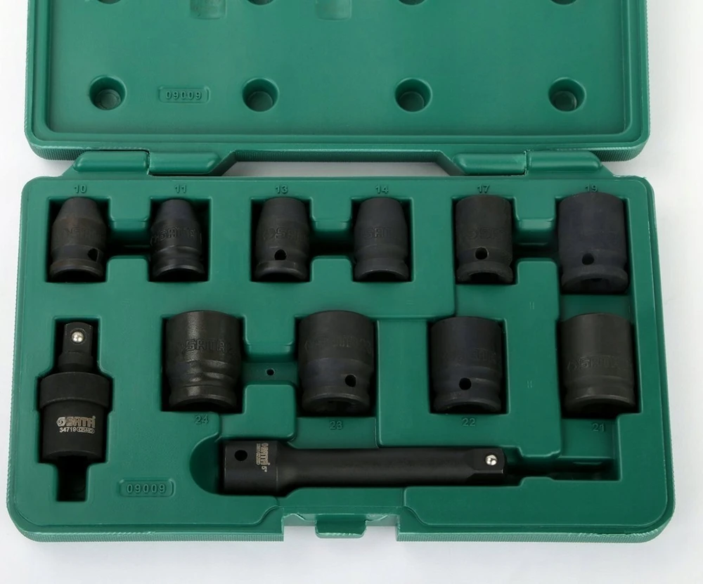 SATA 1/2 "IMPACT SOCET RINKINYS 12 vnt.