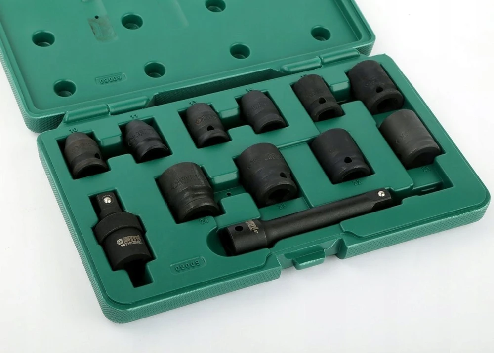 SATA 1/2 "IMPACT SOCET RINKINYS 12 vnt.
