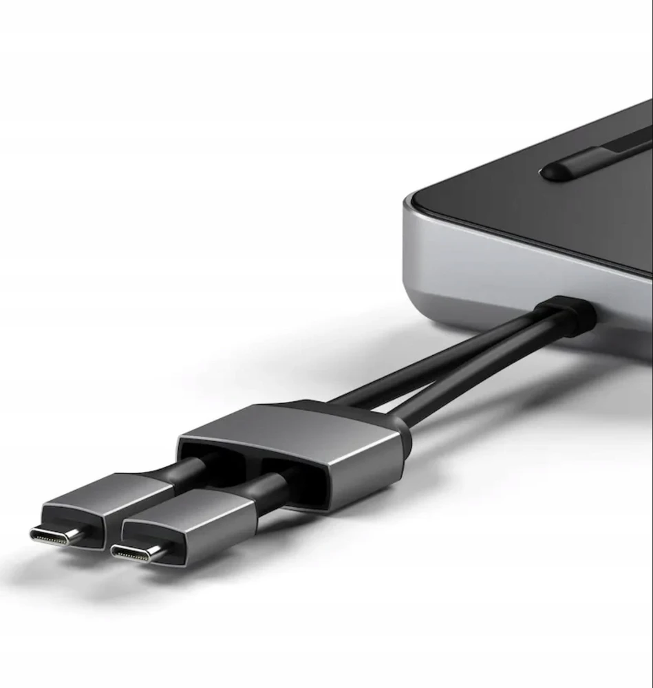 Satechi USB-C dviejų dokų stovas