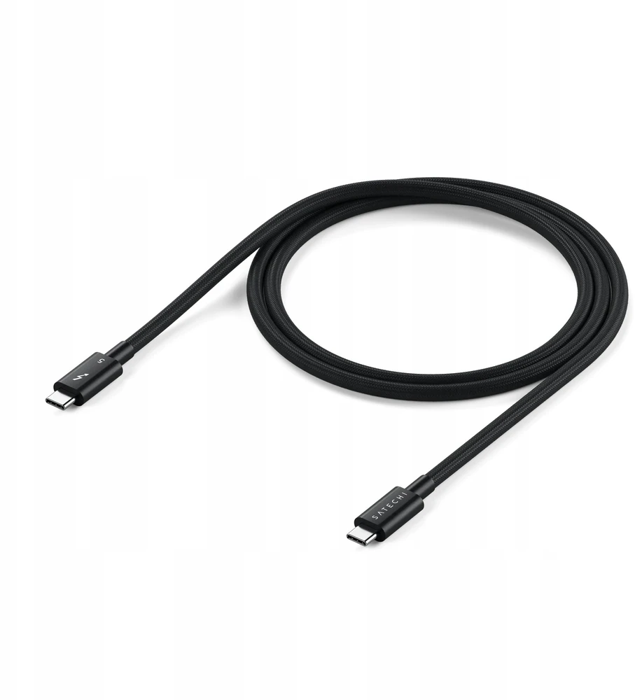 Carruzzo Satechi ST-YTB5100K „Thunderbolt“ kabelis 1 m 120 Gbit/s Juoda