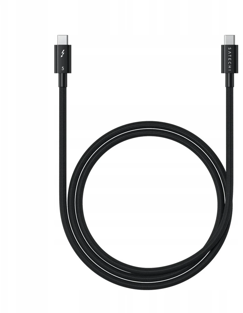 Carruzzo Satechi ST-YTB5100K „Thunderbolt“ kabelis 1 m 120 Gbit/s Juoda