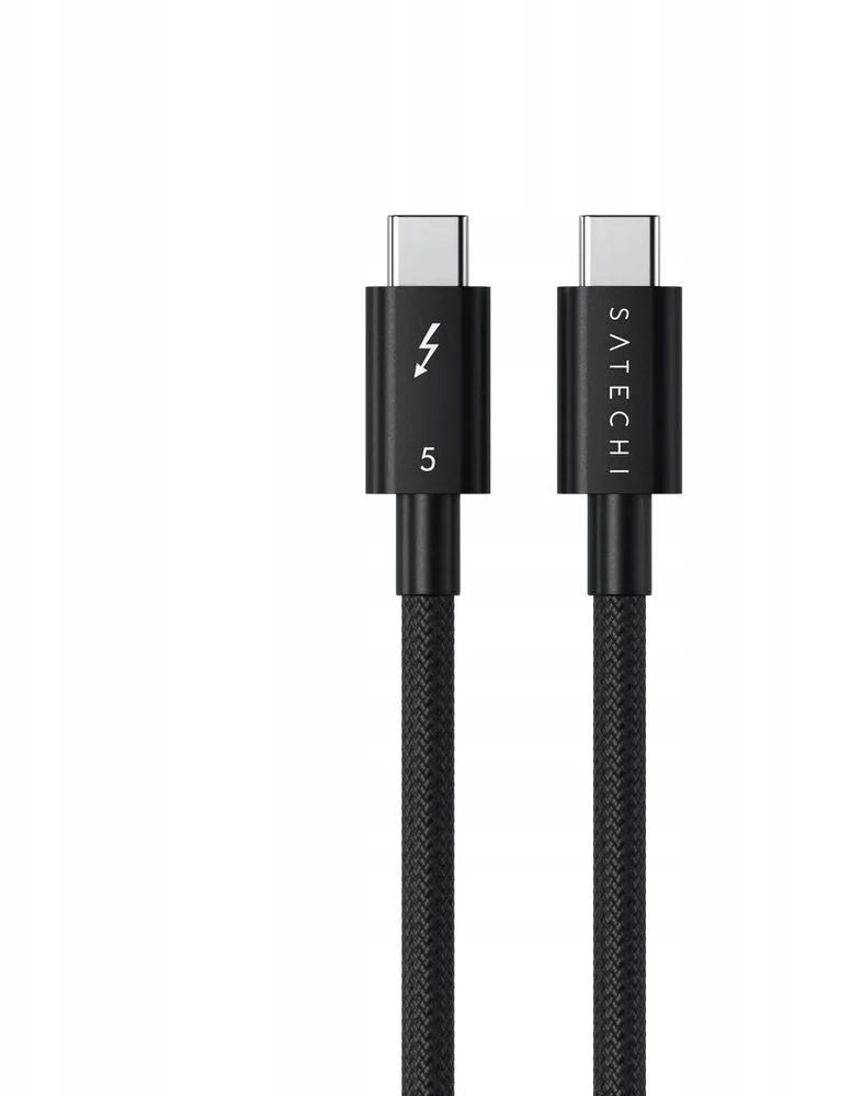 Carruzzo Satechi ST-YTB5100K „Thunderbolt“ kabelis 1 m 120 Gbit/s Juoda