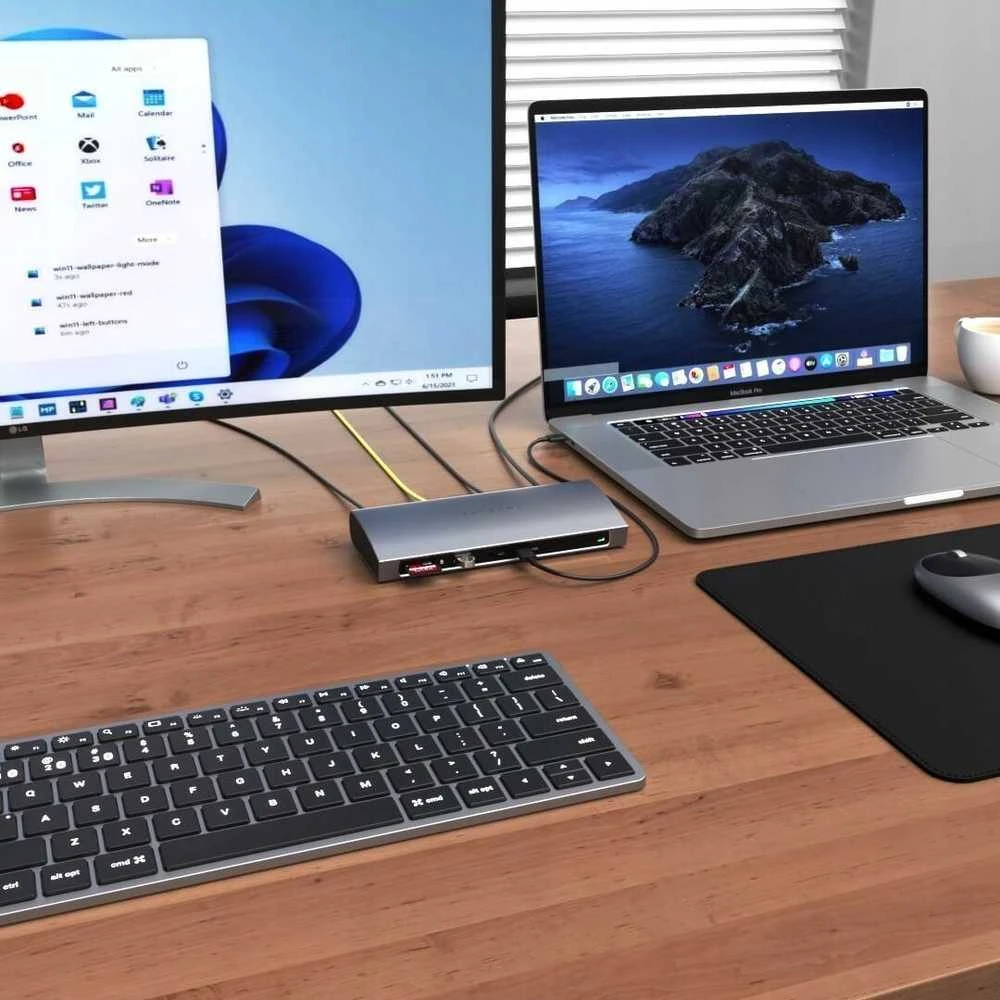 „Satechi Thunderbolt 4 Dock“ (ST-UCT4DM-EU)