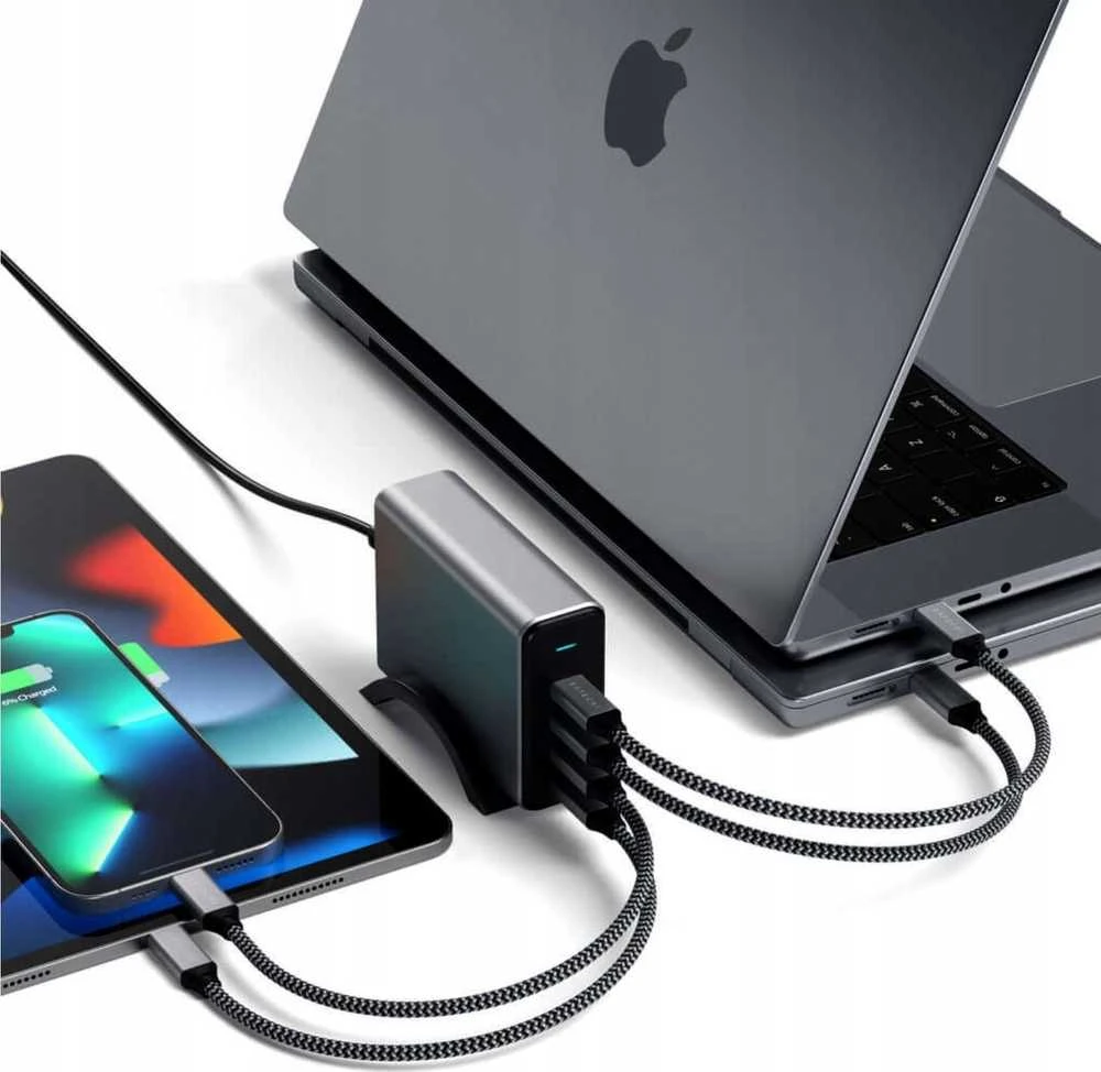 SATECHI 165W USB-C 4-Port PD GaN Charger - EU