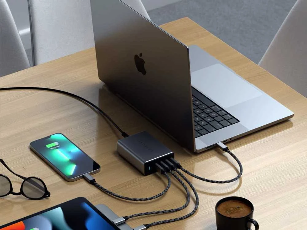 SATECHI 165W USB-C 4-Port PD GaN Charger - EU