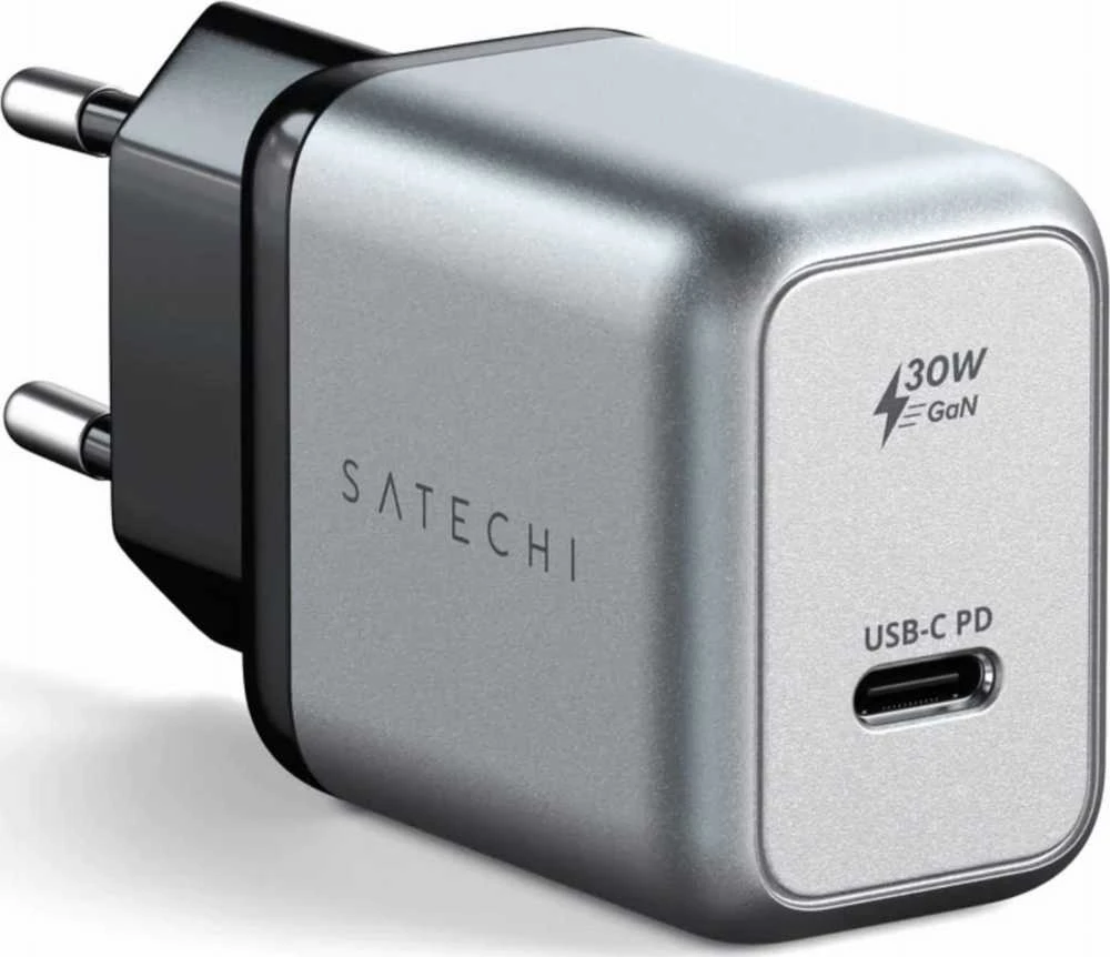 SATECHI 30W USB-C GaN sieninis įkroviklis – EU