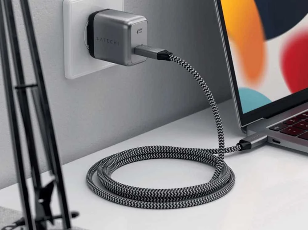 SATECHI 30W USB-C GaN sieninis įkroviklis – EU