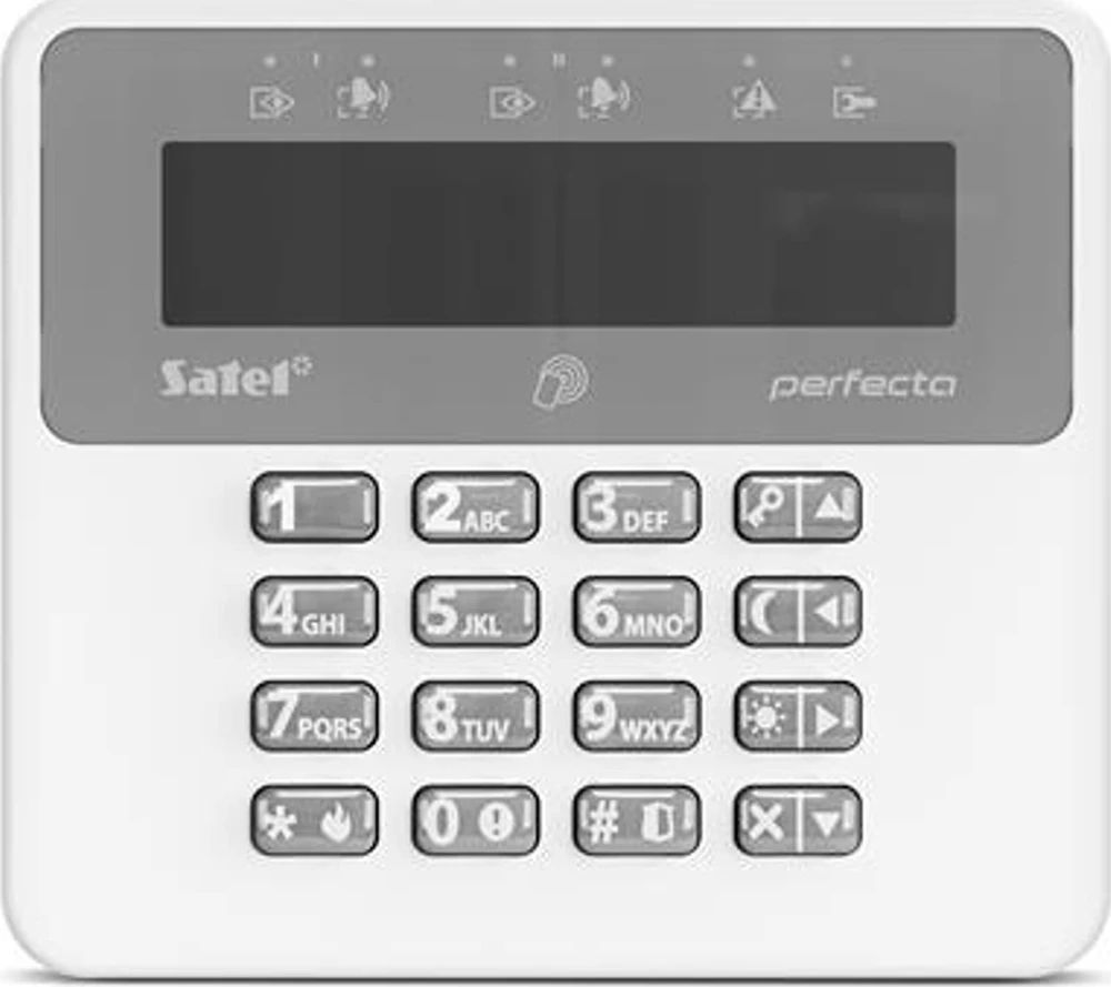 BELAIDĖ KLAVIATŪRA PRF-LCD-A2 ABAX2 SATEL
