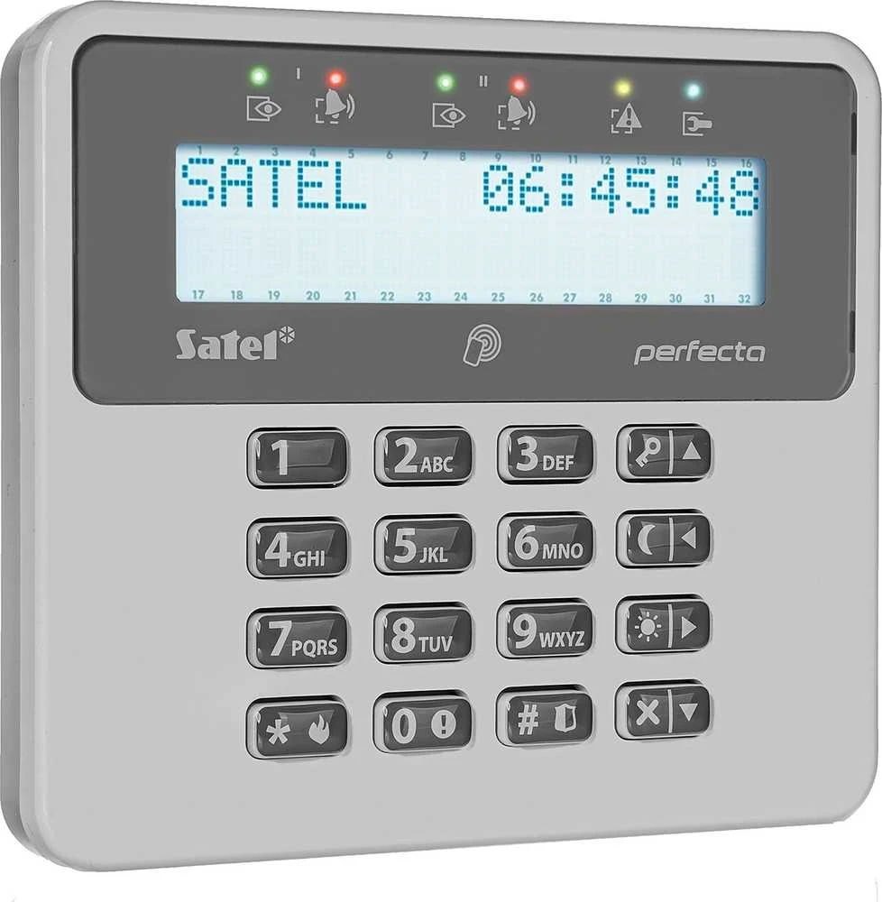 BELAIDĖ KLAVIATŪRA PRF-LCD-A2 ABAX2 SATEL