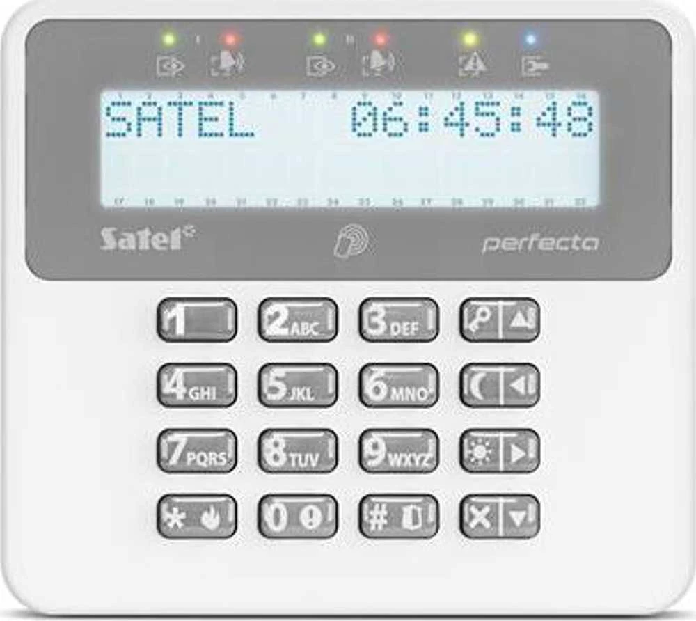 BELAIDĖ KLAVIATŪRA PRF-LCD-A2 ABAX2 SATEL