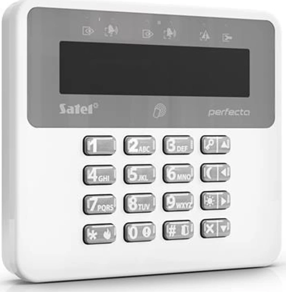 BELAIDĖ KLAVIATŪRA PRF-LCD-A2 ABAX2 SATEL