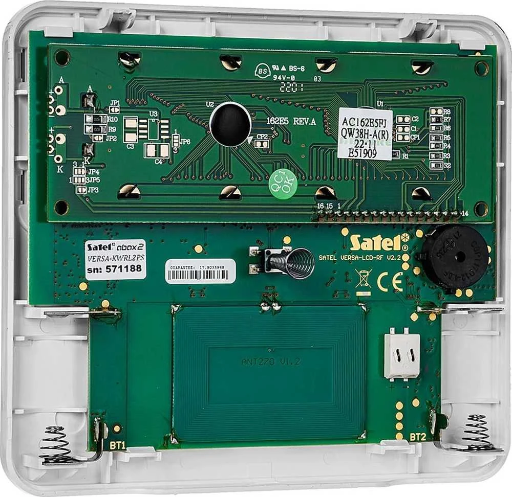 BELAIDĖ KLAVIATŪRA PRF-LCD-A2 ABAX2 SATEL