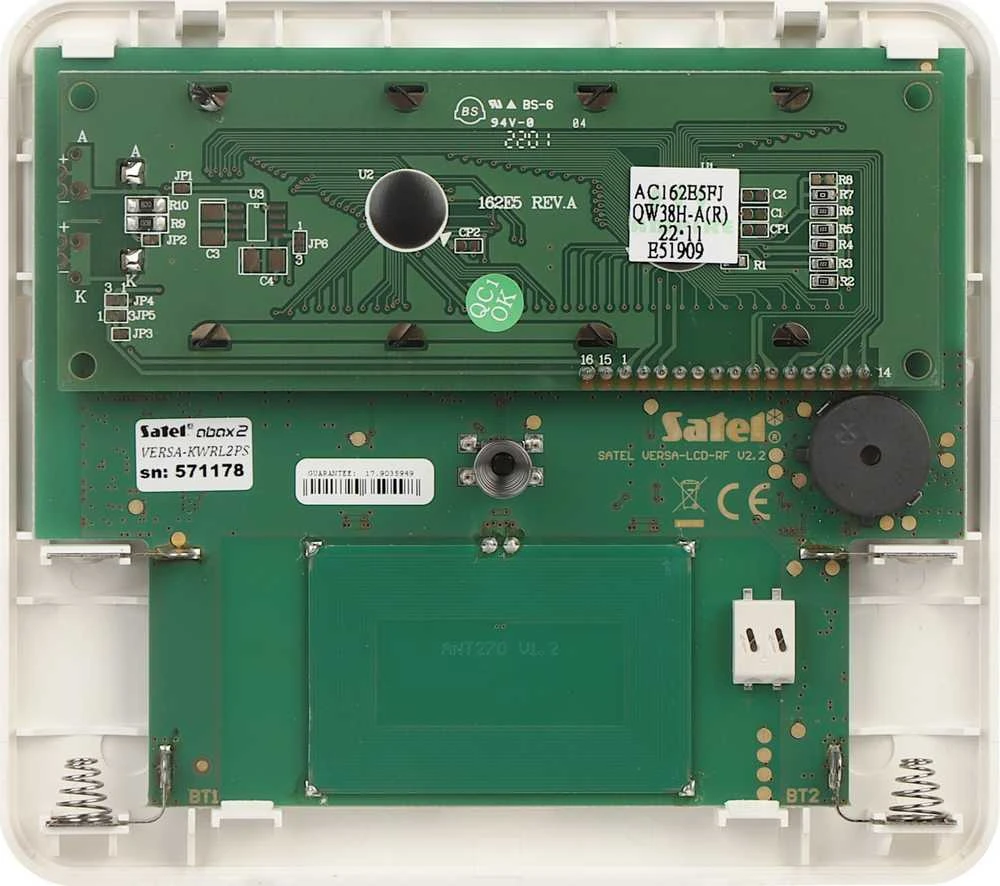 BELAIDĖ KLAVIATŪRA PRF-LCD-A2 ABAX2 SATEL