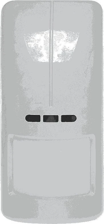 DVIGUBOS TECHNOLOGIJOS DETEKTORIUS: MIKROBANGŲ + PIR OPAL-GY SATEL