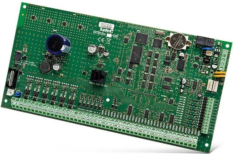 Satel Integra 128 pagrindinė elektroninė plokštė