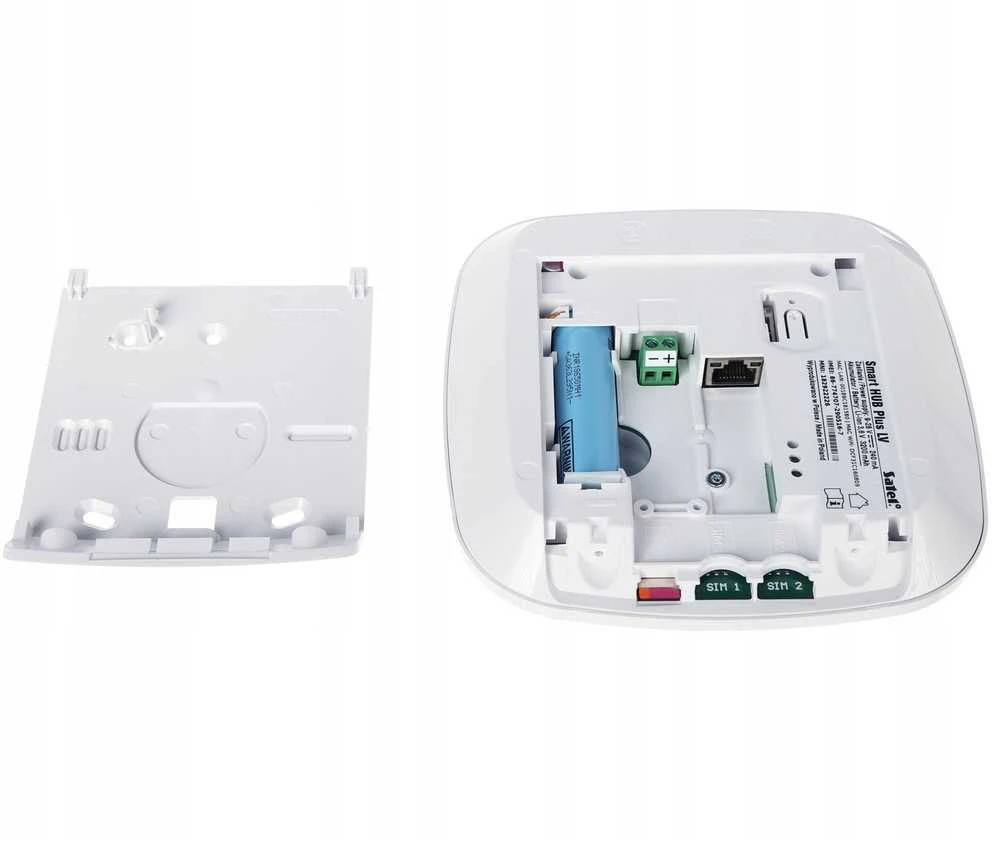 Satel BE WAVE sistemos valdiklis (integruotas GSM modulis, 9-28 V DC maitinimo šaltinis) Smart HUB Plus LV
