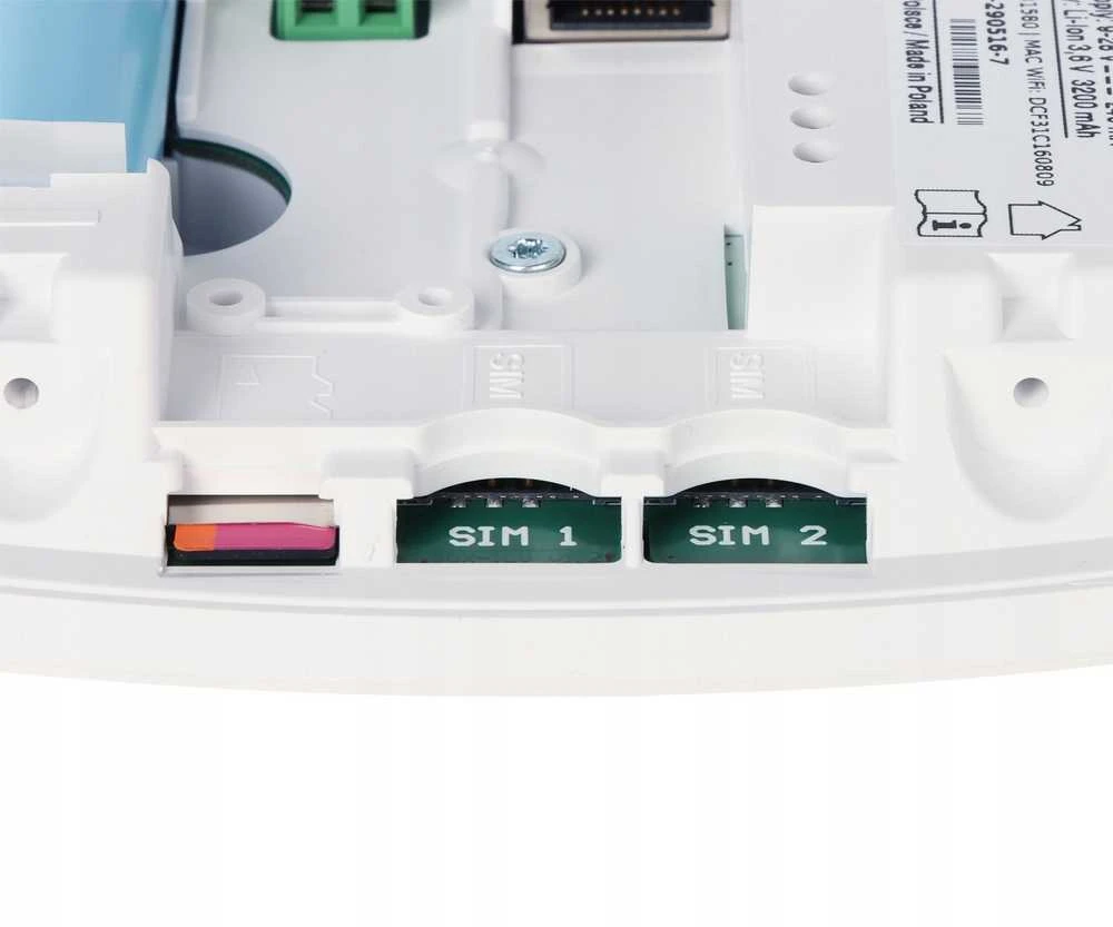 Satel BE WAVE sistemos valdiklis (integruotas GSM modulis, 9-28 V DC maitinimo šaltinis) Smart HUB Plus LV