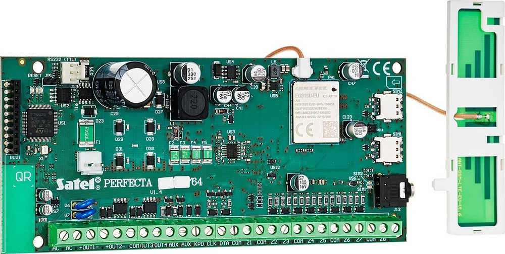 SIGNALIZACIJOS CENTRALĖS PLOKŠTĖ PERFECTA-64-M SATEL