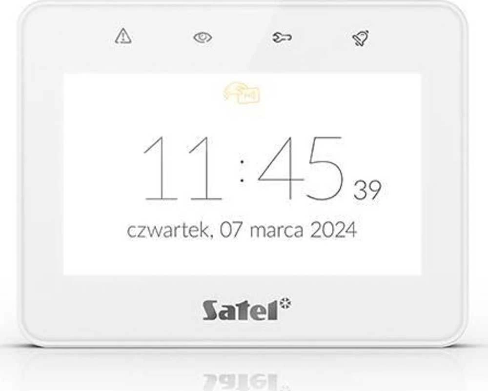 GRAFINĖ KLAVIATŪRA SIGNALIZACIJOS CENTRALEI INT-TSG2R-W SATEL