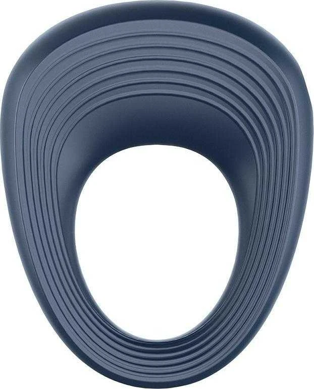 Erekcijos žiedas Satisfyer (tamsiai mėlynas)