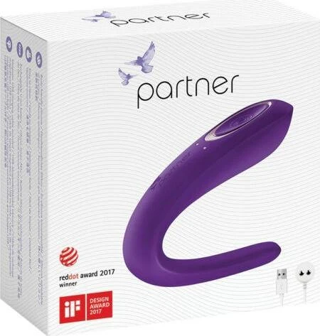 Satisfyer – dvigubas klasikinis partnerio vibratorius