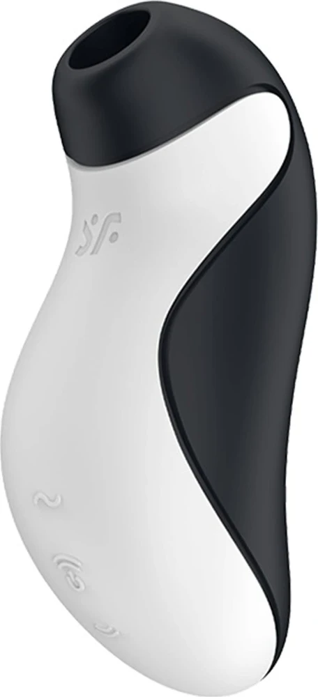 Satisfyer Orca Juodas & Baltas klitorio stimuliatorius
