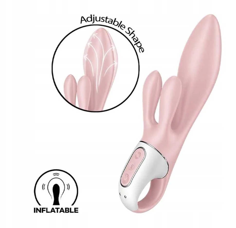 Satisfyer Air Pump Bunny 3 rožė