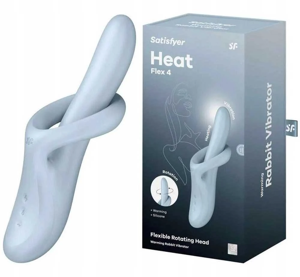 SATISFYER HEAT FLEX 4 MĖLYNA