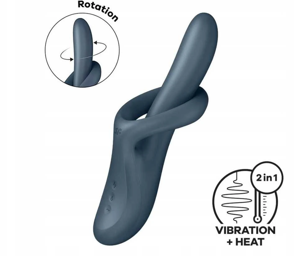 SATISFYER HEAT FLEX 4 MĖLYNA