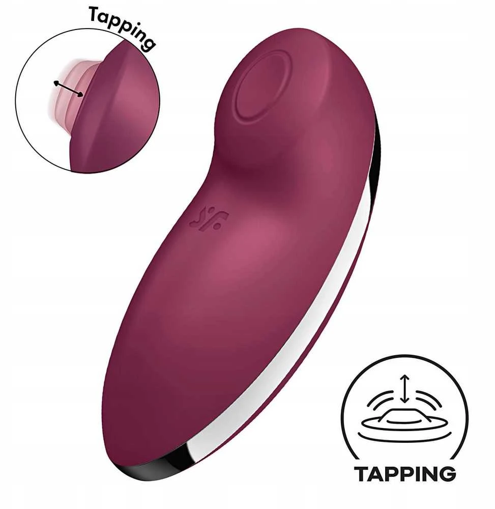 Satisfyer Tap & Climax 2 raudona