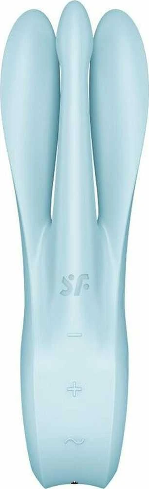 Satisfyer Threesome 1 wibrator Light Mėlyna