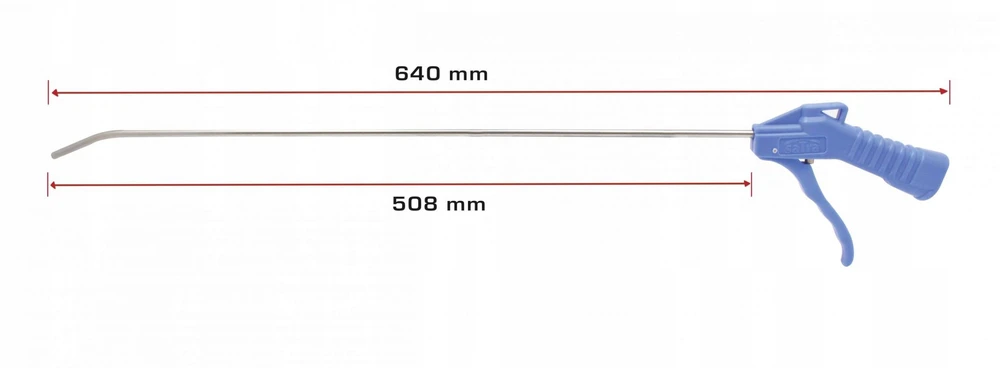 SATRA PŪTIMO PISTOLETAS 508mm