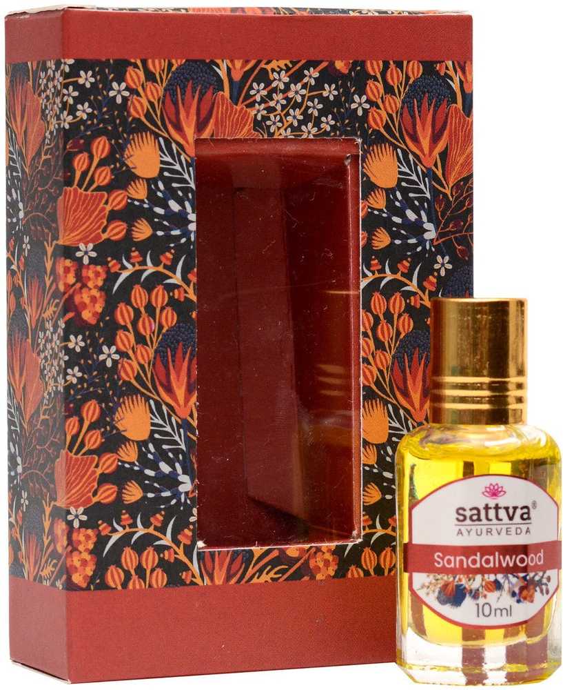 Ajurvediniai aliejiniai kvepalai Sandalwood, Sattva Ayurveda, 10ml