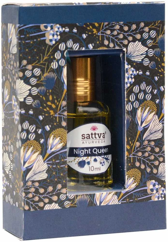 Aliejiniai kvepalai Night Queen, Sattva Ayurveda, 10ml