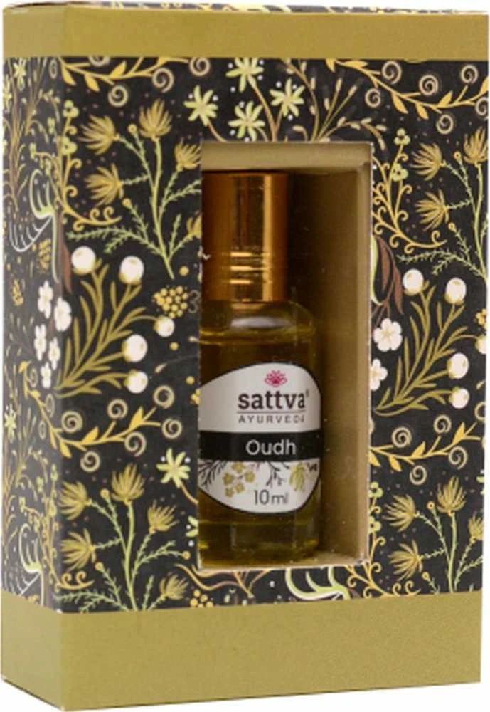 Ajurvediniai aliejiniai kvepalai Oudh, Sattva Ayurveda, 10ml