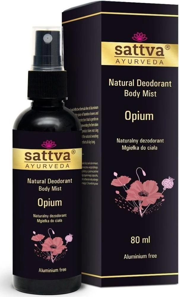 Natūralus dezodorantas Opium, Sattva Ayurveda, 80ml