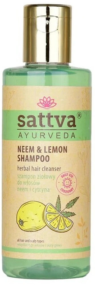 Sattva Nimbamedžio ir citrinos šampūnas 210 ml
