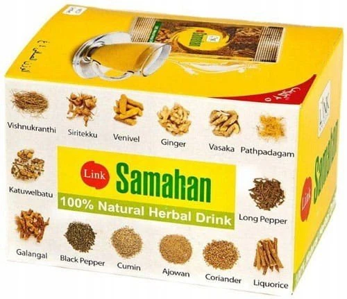 Sattva Link Natural Products Tirpi ajurvedinė arbata Samahan Natural, 25 pakeliai
