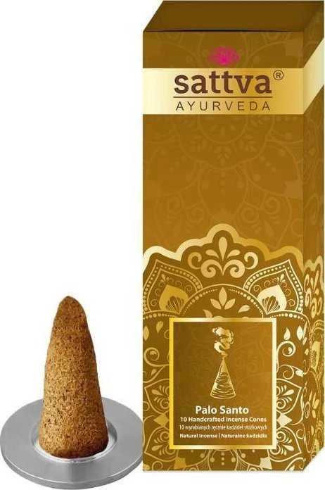 Smilkalų kūgiai Palo Santo, Sattva Ayurveda, 20g