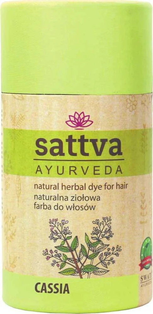 Augaliniai bespalviai plaukų dažai-kondicionierius Neutral Cassia, Sattva Ayurveda, 150g
