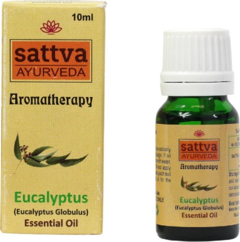 Eukaliptų eterinis aliejus Eucalyptus, Sattva Ayurveda, 10ml