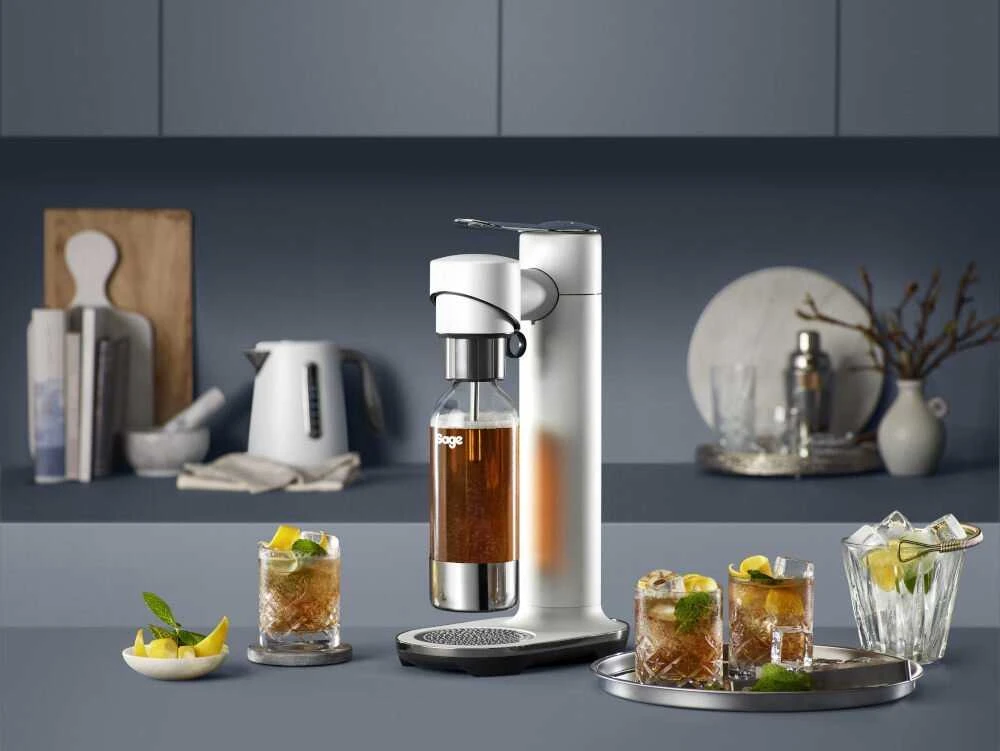 Kavamalė "Sage" - "InFizz Fusion Sea Salt" gazuotų gėrimų gaminimo aparatas